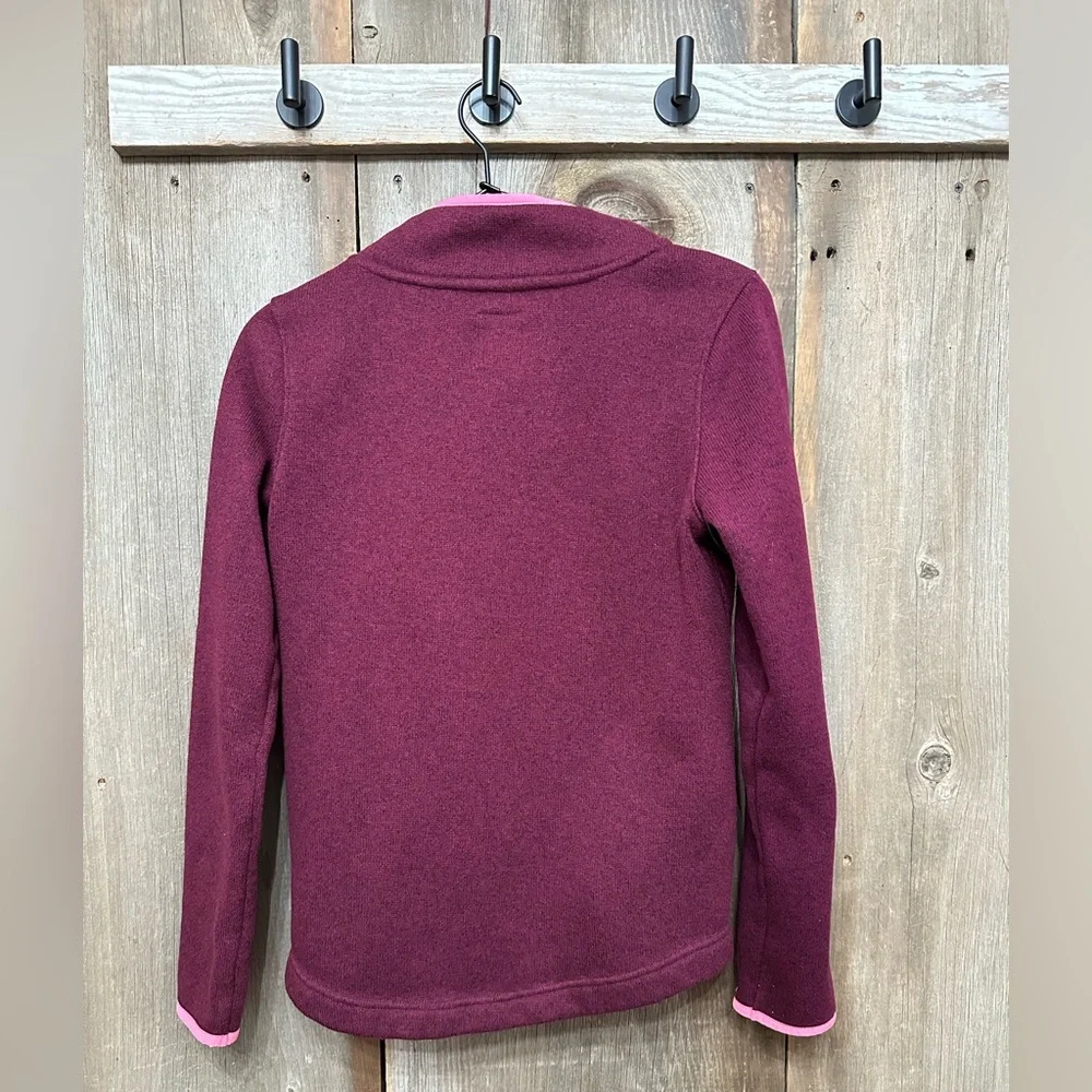 Old Navy Active Studio Wrap Jacket in Winter Wine Size XL 14 Regular Girls